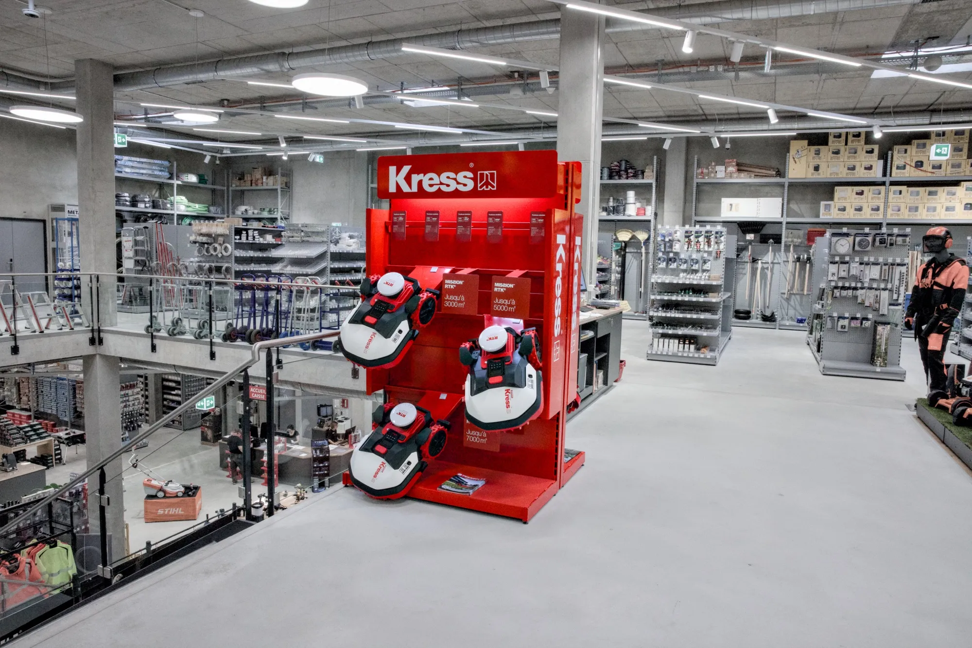 Espace d’une marque d’outillage