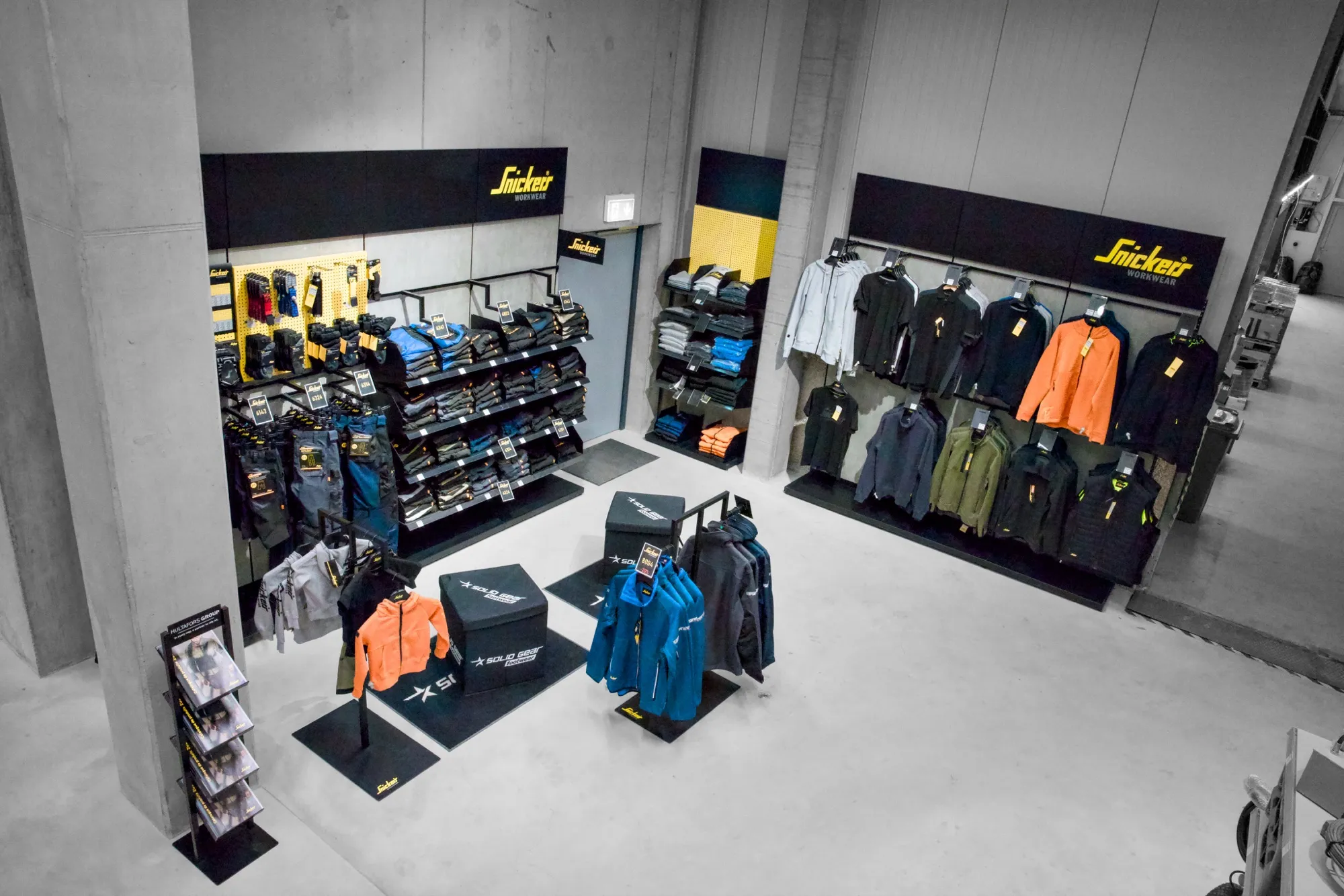 Rayon vêtements et chaussures de travail