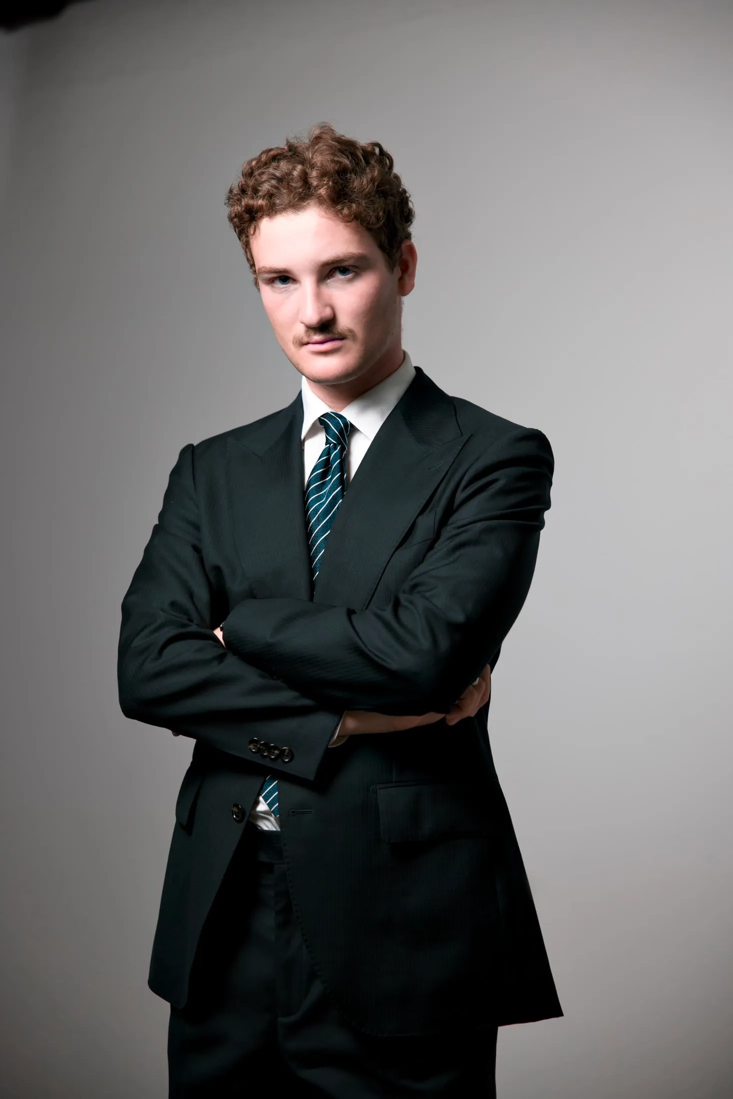 Corporate studio portrait