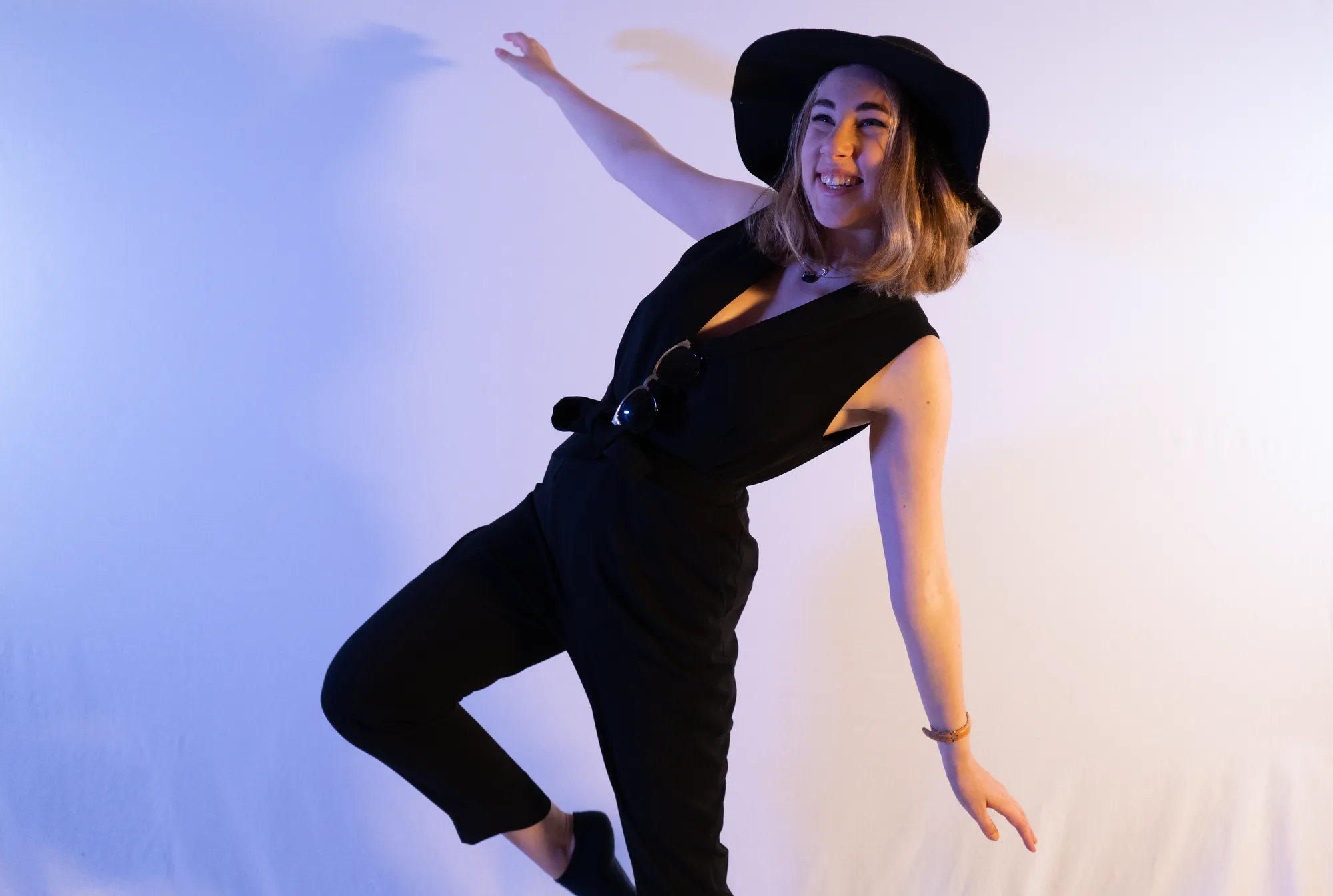 Fashion shoot in motion